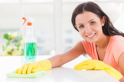 After builders cleaning in W3 for a renovated home interior