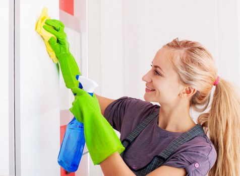 Professional oven cleaning service for a W3 kitchen