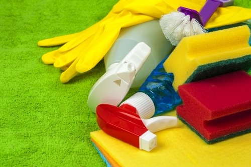 Freshly cleaned living space after a one-off clean in W3