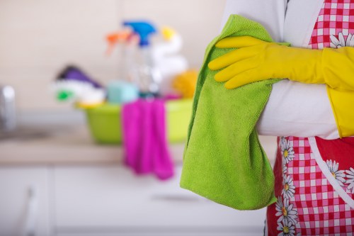 Prepared rooms after a house clearance in W3