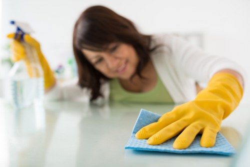 Professional move in cleaning service preparing a W3 home before occupancy