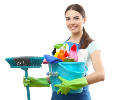 Cleaning office seating and reception furniture in W3
