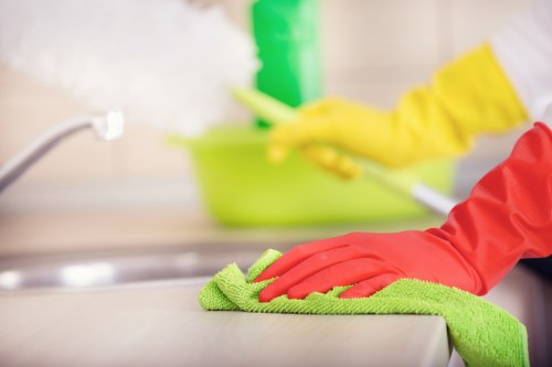 Hard floor cleaning service for a W3 office or commercial space